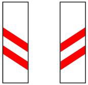 מפגש מסילת ברזל
במרחק של כ 200 מטר, -
אלא אם כן צוין אחרת
בתמרור מס' 130
מתחתיו