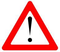 מקום מסוכן שלגביו לא
נקבע תמרור מיוחד.