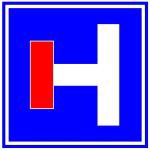 כביש ללא מוצא מימין
או משמאל, בהתאמה.